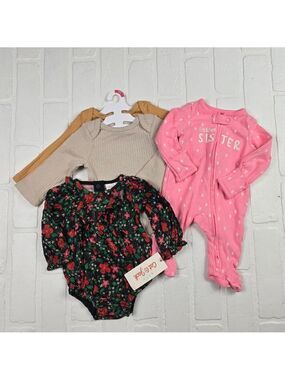 Girl's Newborn 4 piece Bundle